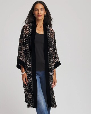 Art Deco Burnout Kimono | Chico's